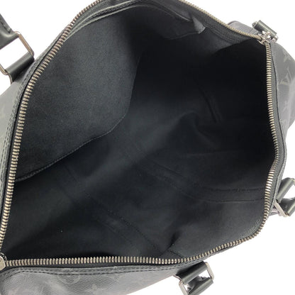 Louis Vuitton Monogram Eclipse Keepall Bandouliere 45 Boston Bag — view 7