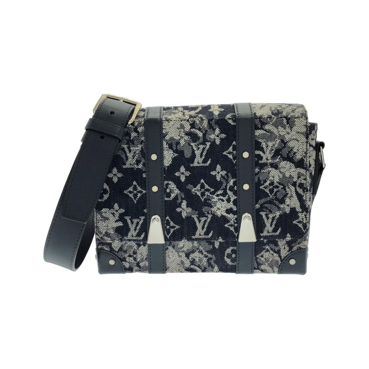Louis Vuitton Monogram Tapestry Trunk Messenger