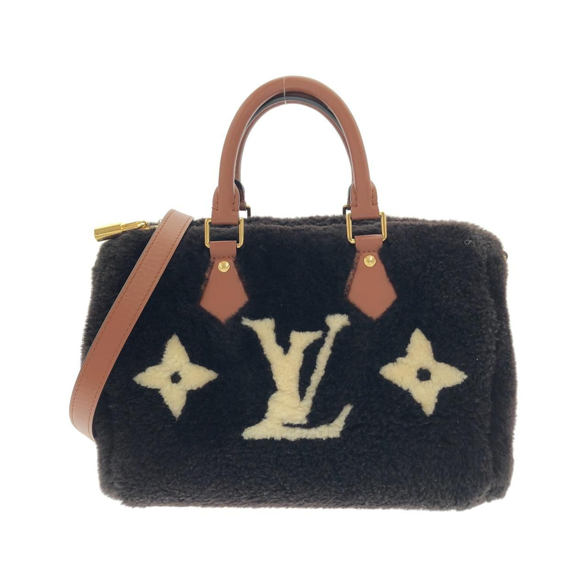 Louis Vuitton LV Ski Speedy Bandouliere 25 Boston Bag