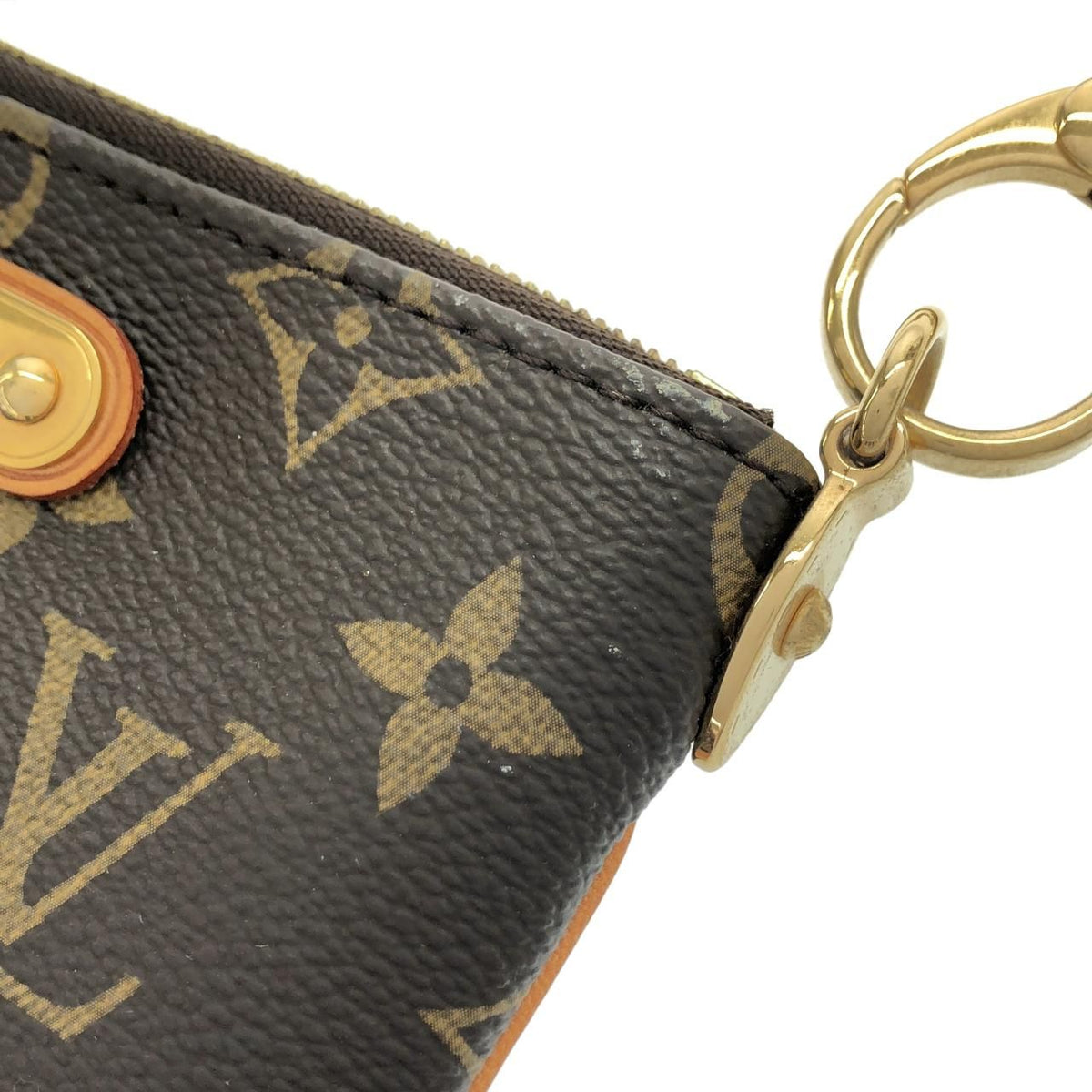 Louis Vuitton Monogram Pochette Mirror PM Pouch — view 4