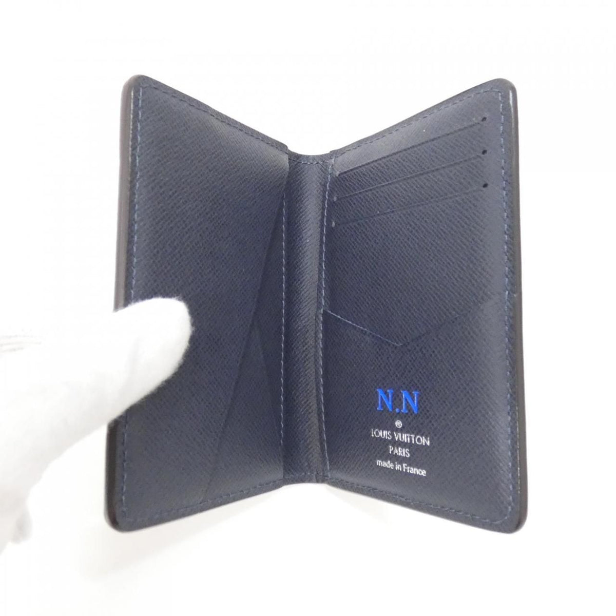 Louis Vuitton Taiga Pocket Organizer Card Case — view 4