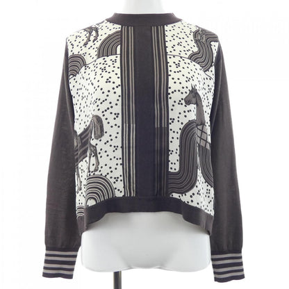 Hermes Garde Robe Pop Twillaine Knit Sweater