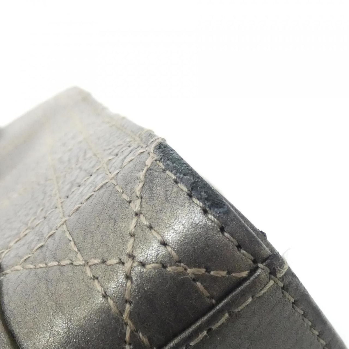 Dior Vintage Bag Handbag Silver — view 3
