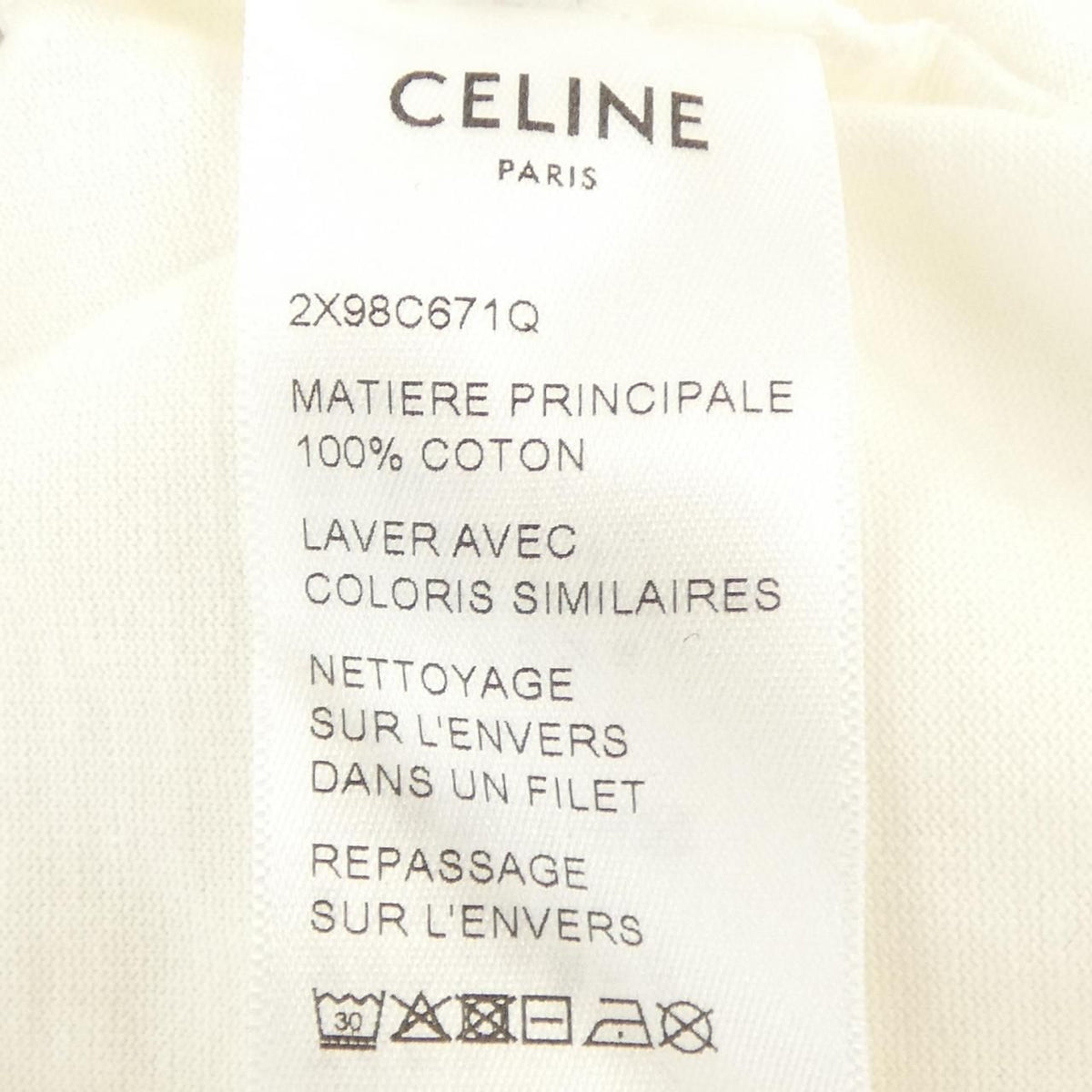 Celine T-Shirt White — view 3