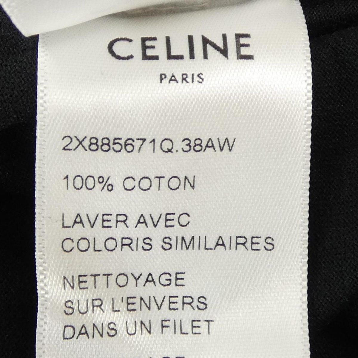 Celine T-Shirt Black — view 3