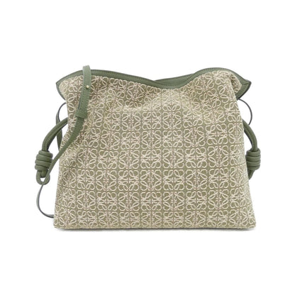 Loewe Flamenco Clutch Green