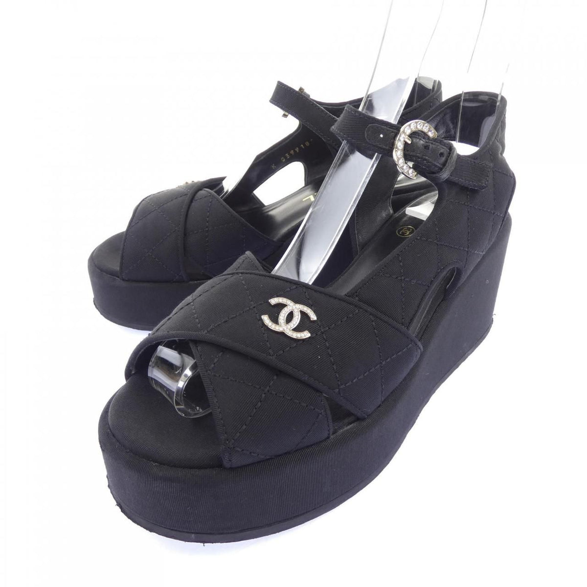 Chanel Sandals Black — view 3