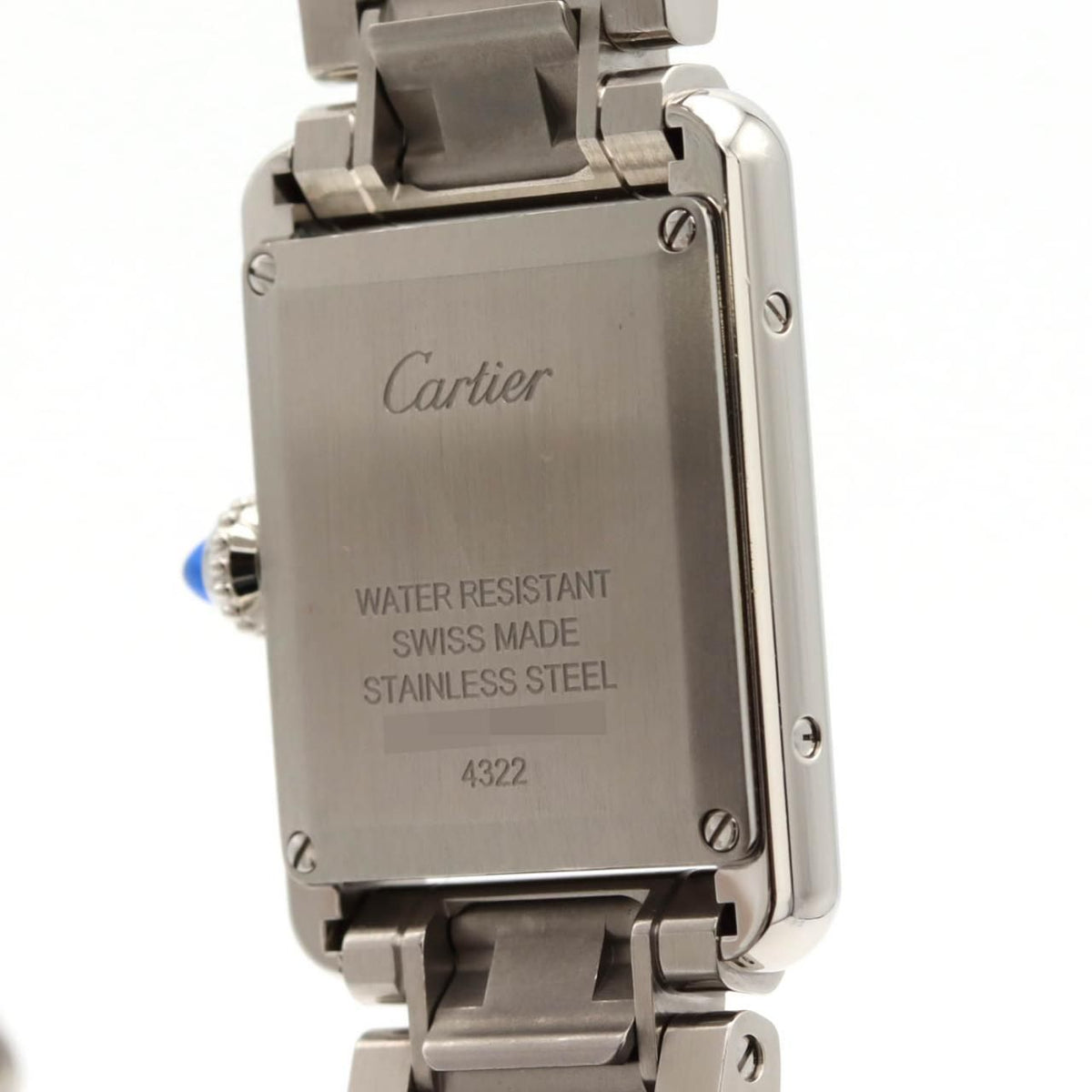 Cartier Tank Must SM SS Quartz Watch — view 4