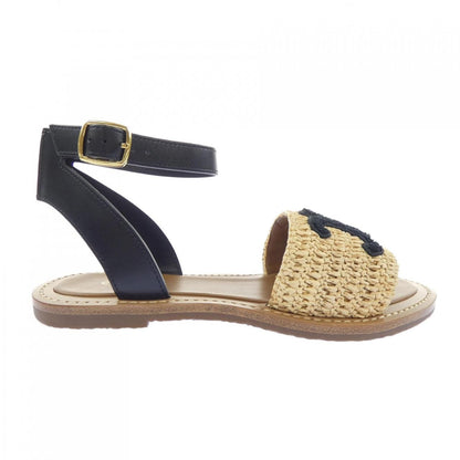 Celine Triomphe Sandals Black