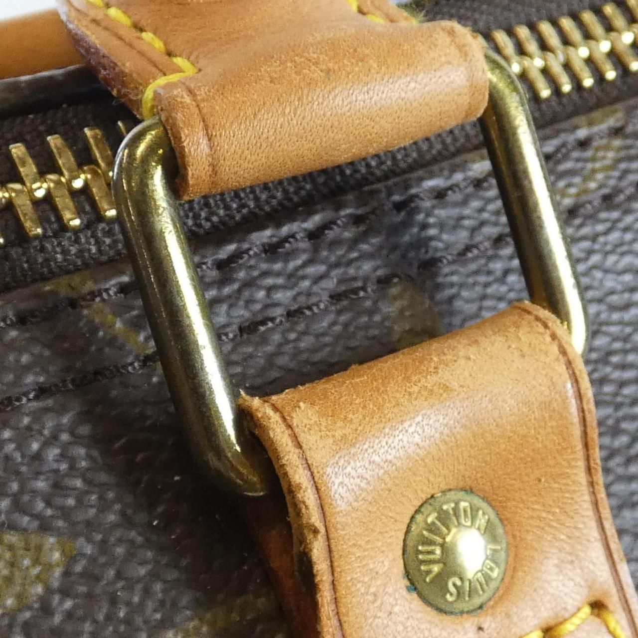 Louis Vuitton Monogram Keepall Bandouliere 55 Boston Bag — view 3
