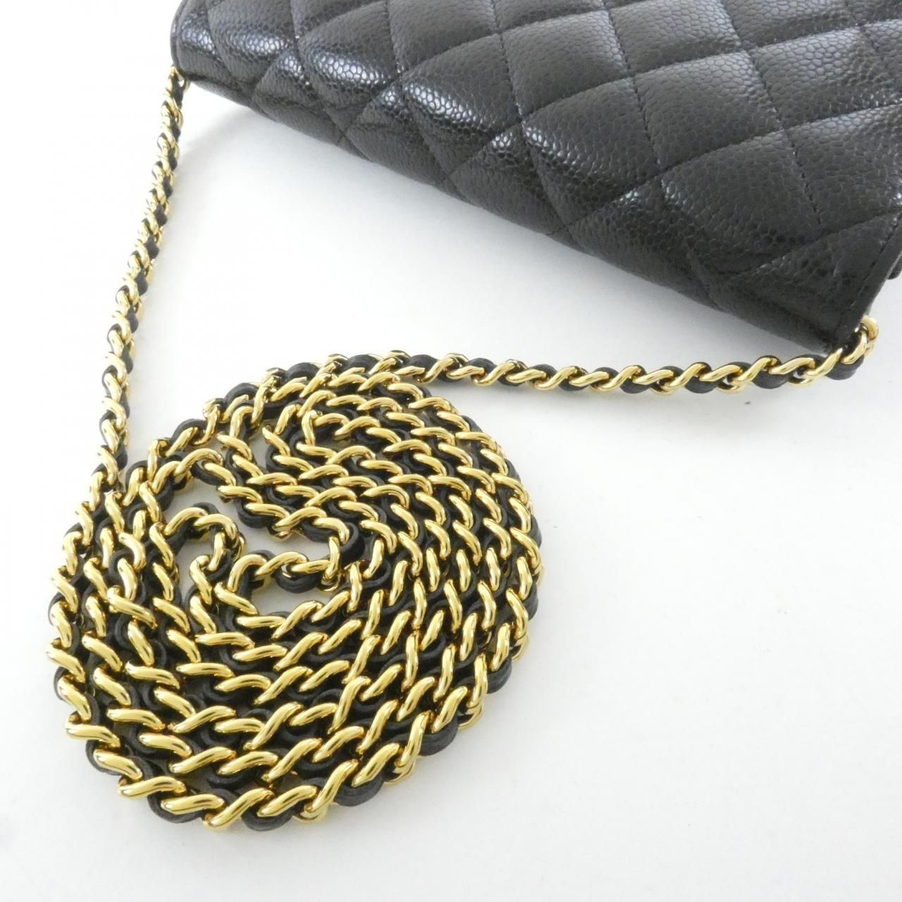 Chanel Timeless Classic Line Chain Wallet Shoulder Bag — view 7