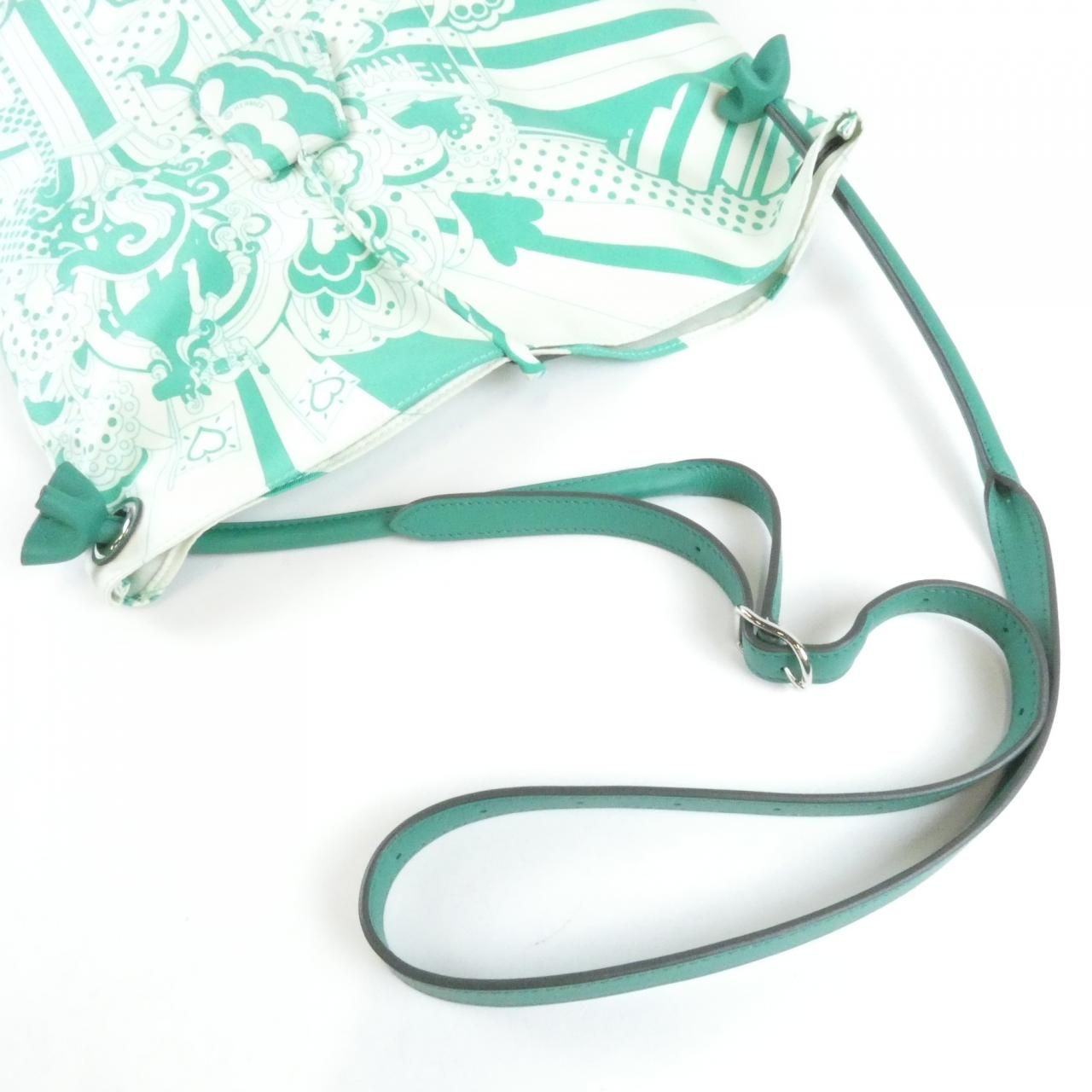 Hermes Faubourg Rainbow Silky City PM Shoulder Bag — view 4