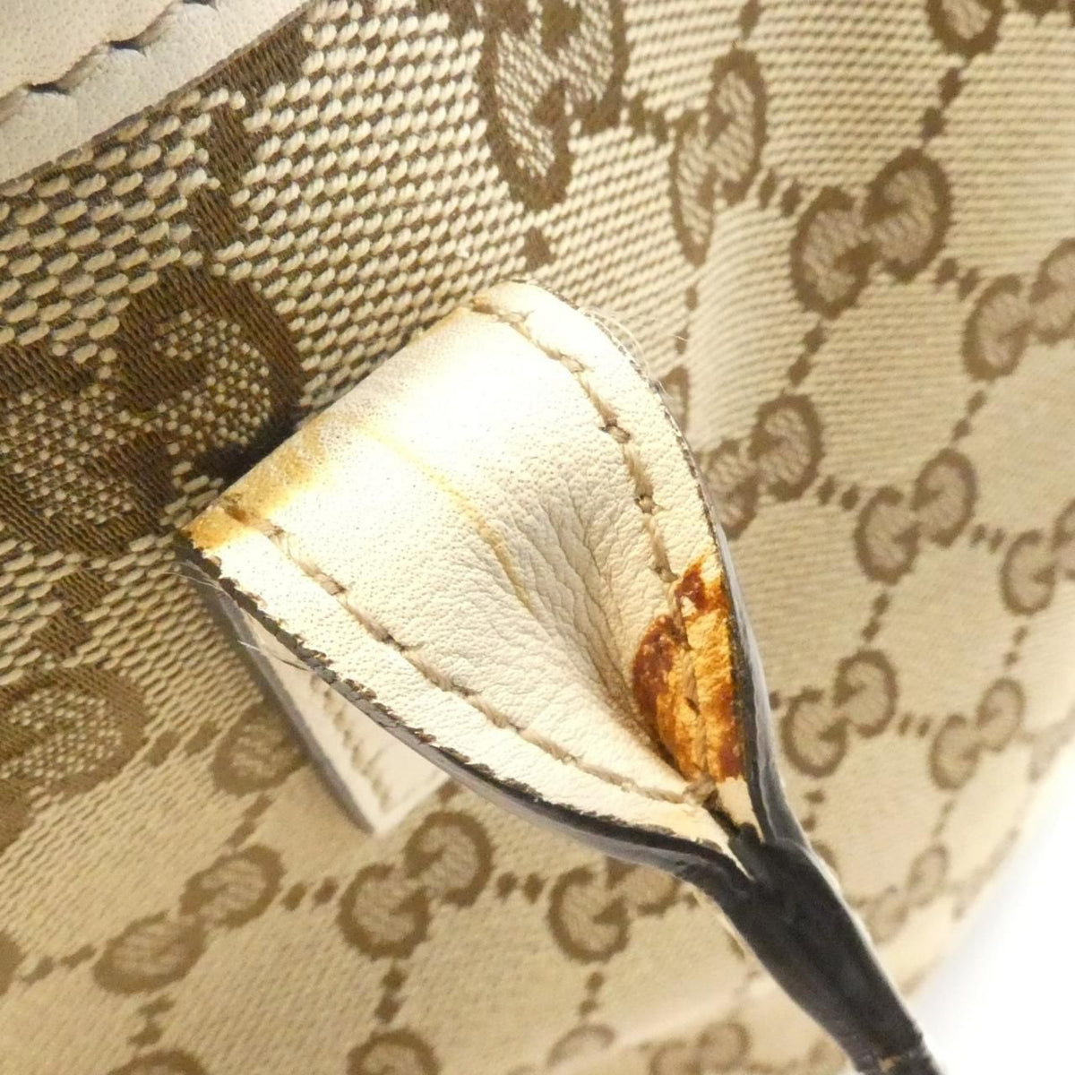 Gucci Kqwfg Bag Handbag Beige — view 6