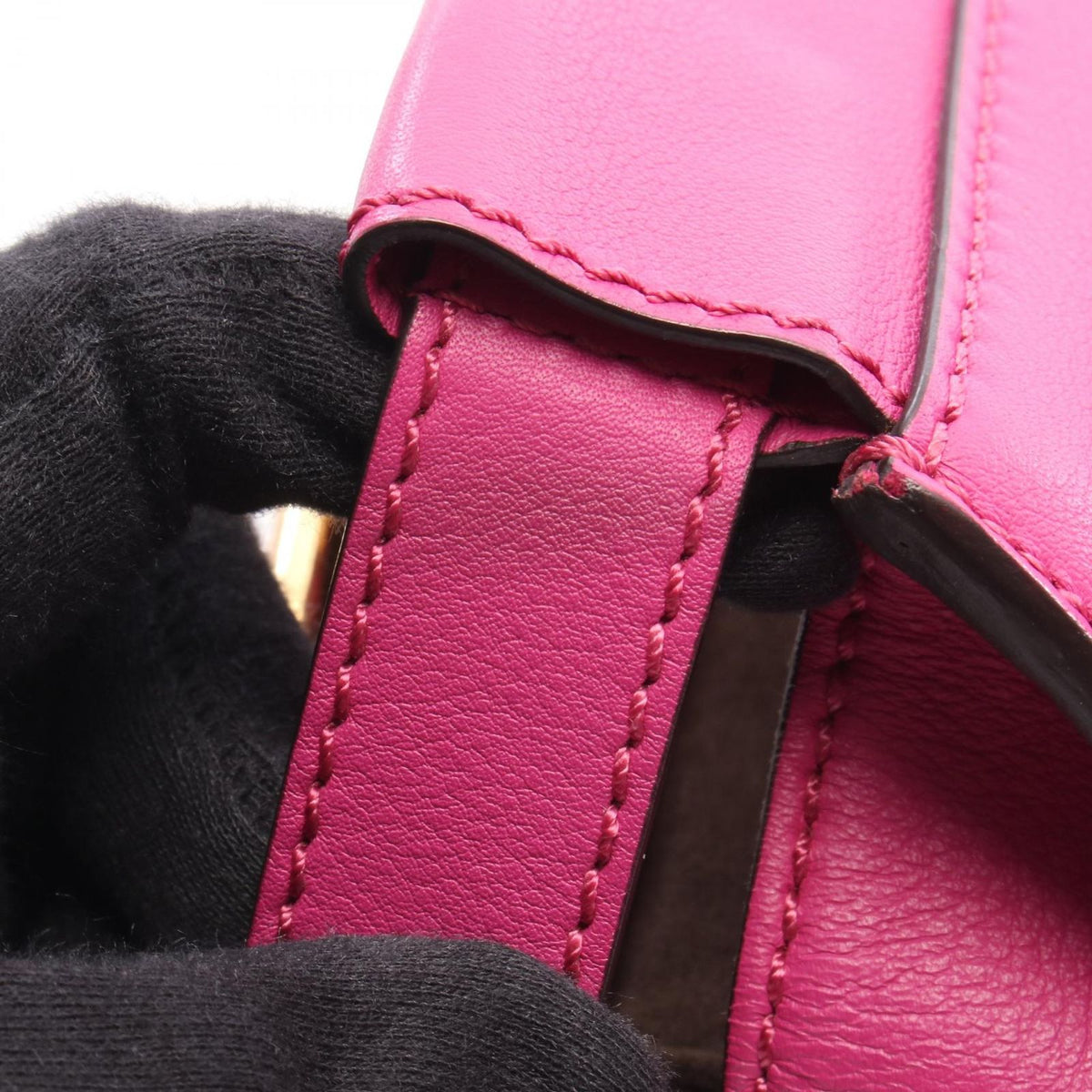 Fendi Handbag Peekaboo Regular Pink Leather Medium — view 8