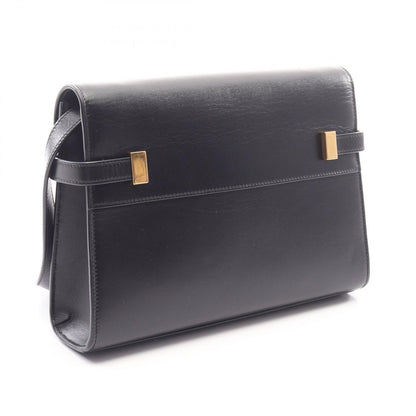 Saint Laurent Paris Shoulder Bag Manhattan Small Black Leather — view 2