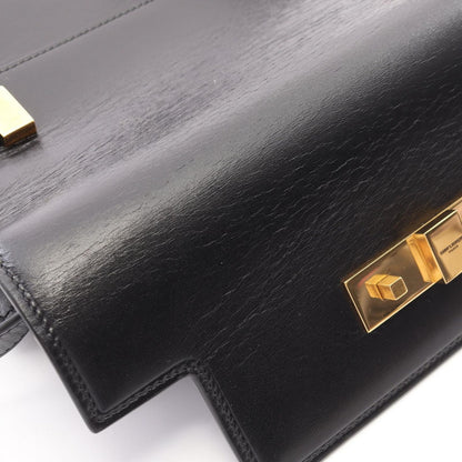 Saint Laurent Paris Shoulder Bag Manhattan Small Black Leather — view 5