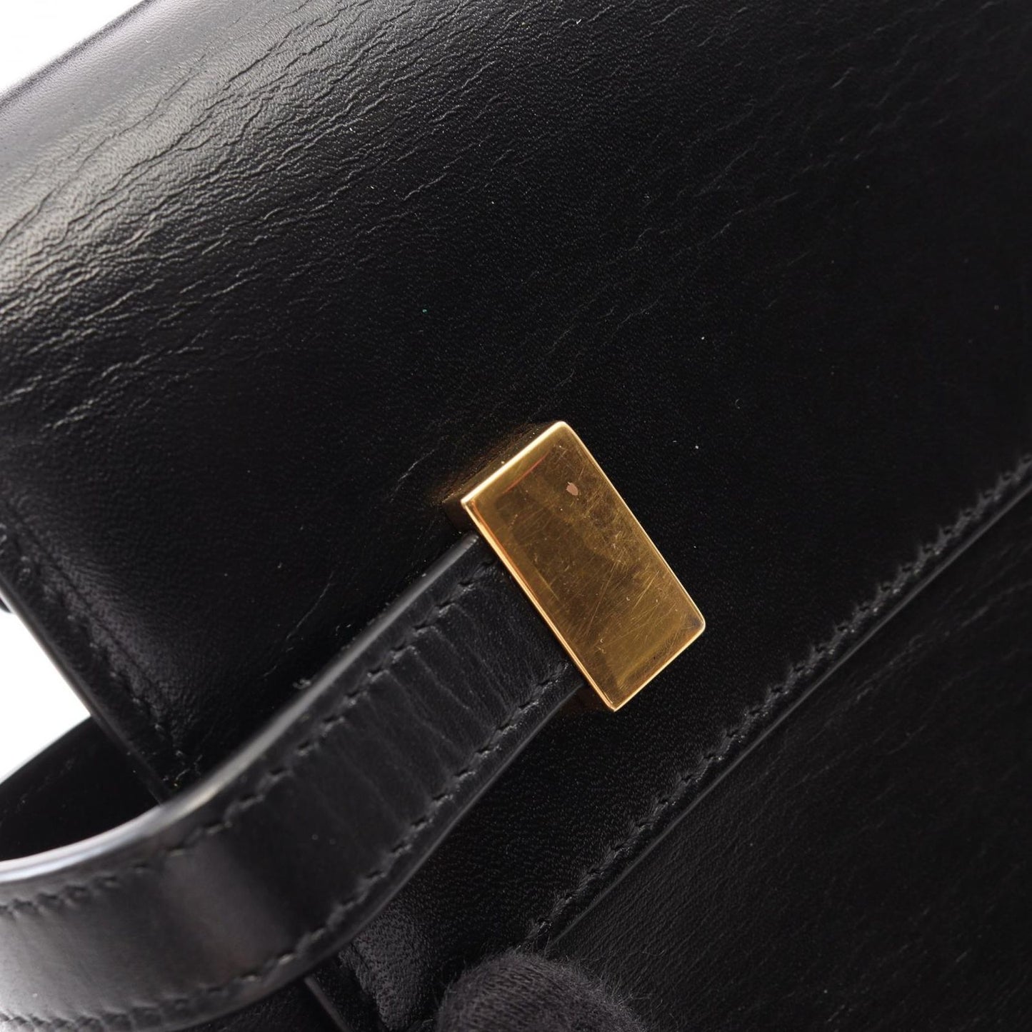 Saint Laurent Paris Shoulder Bag Manhattan Small Black Leather — view 8
