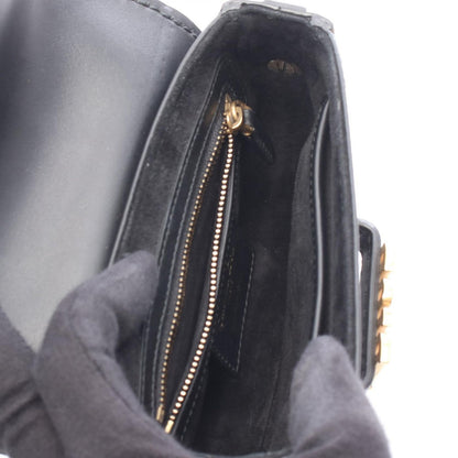 Dior Shoulder Bag D-fence Defense Mini Black Leather — view 3
