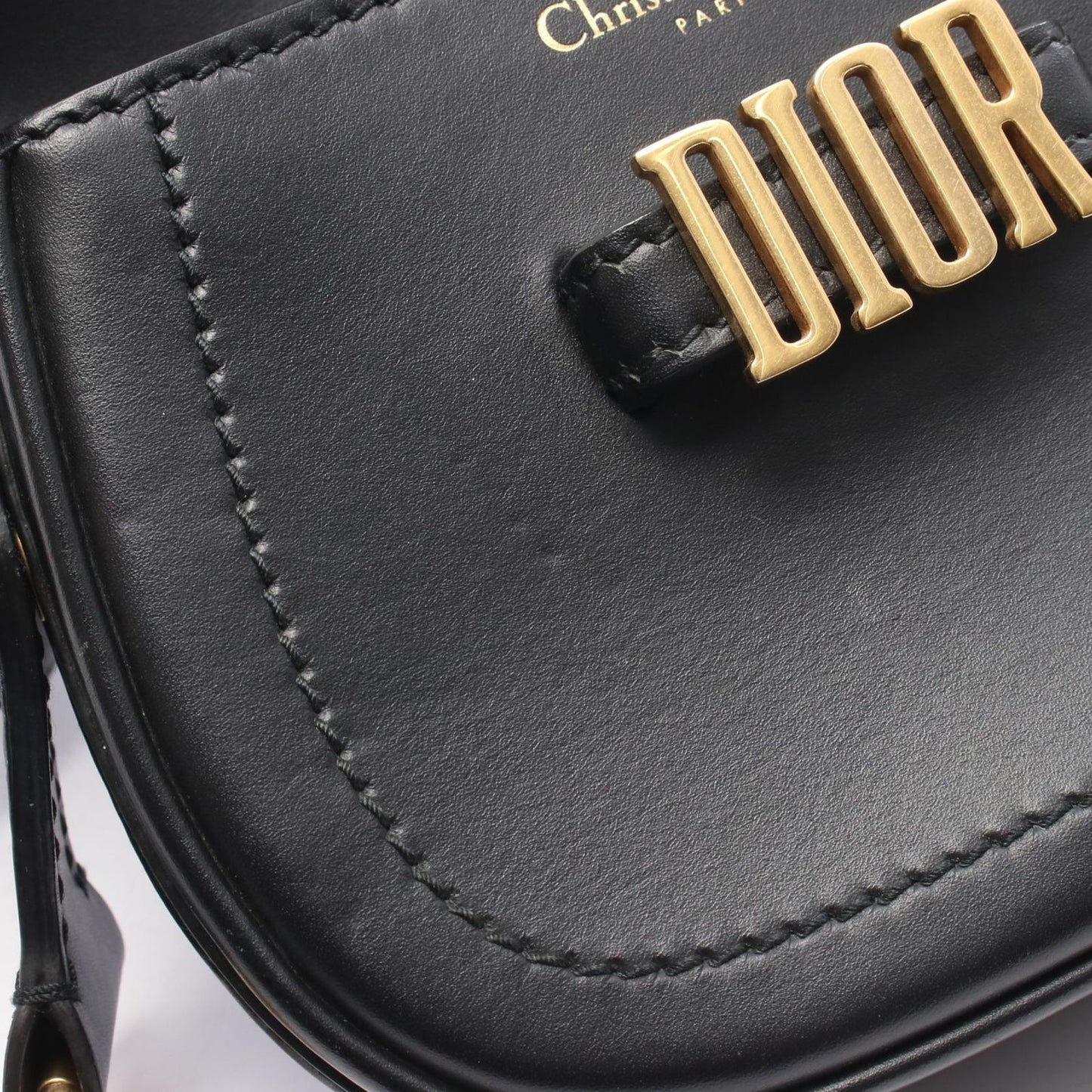 Dior Shoulder Bag D-fence Defense Mini Black Leather — view 7