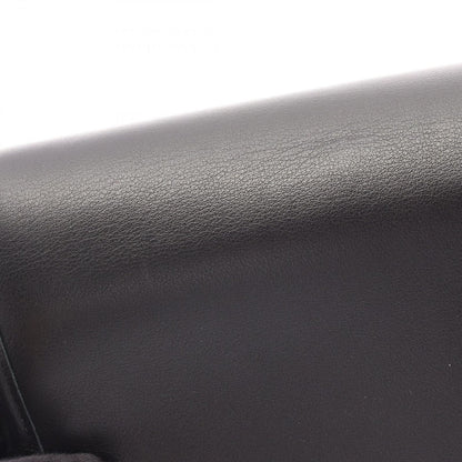 Celine Shoulder Bag Besace Triomphe Black Leather Small Strap — view 7