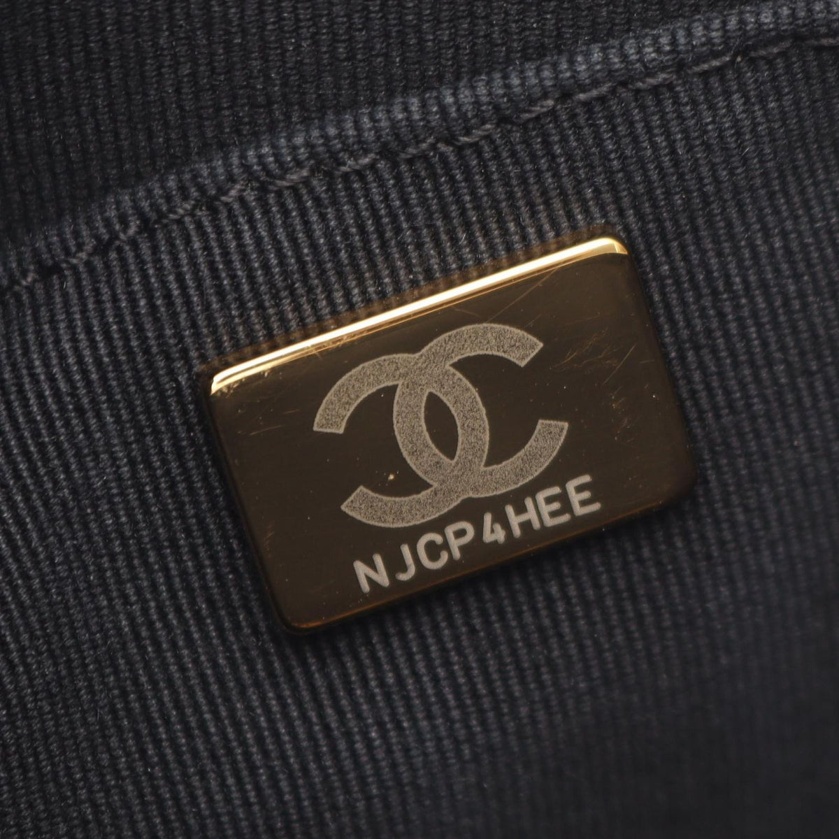 Chanel Shoulder Bag Small Black Lambskin — view 5