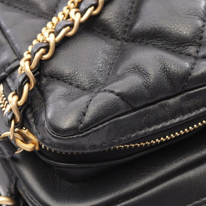 Chanel Shoulder Bag Small Black Lambskin — view 8