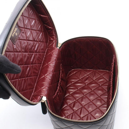Chanel Handbag Quilted Black Lambskin Vanity Bag — view 3