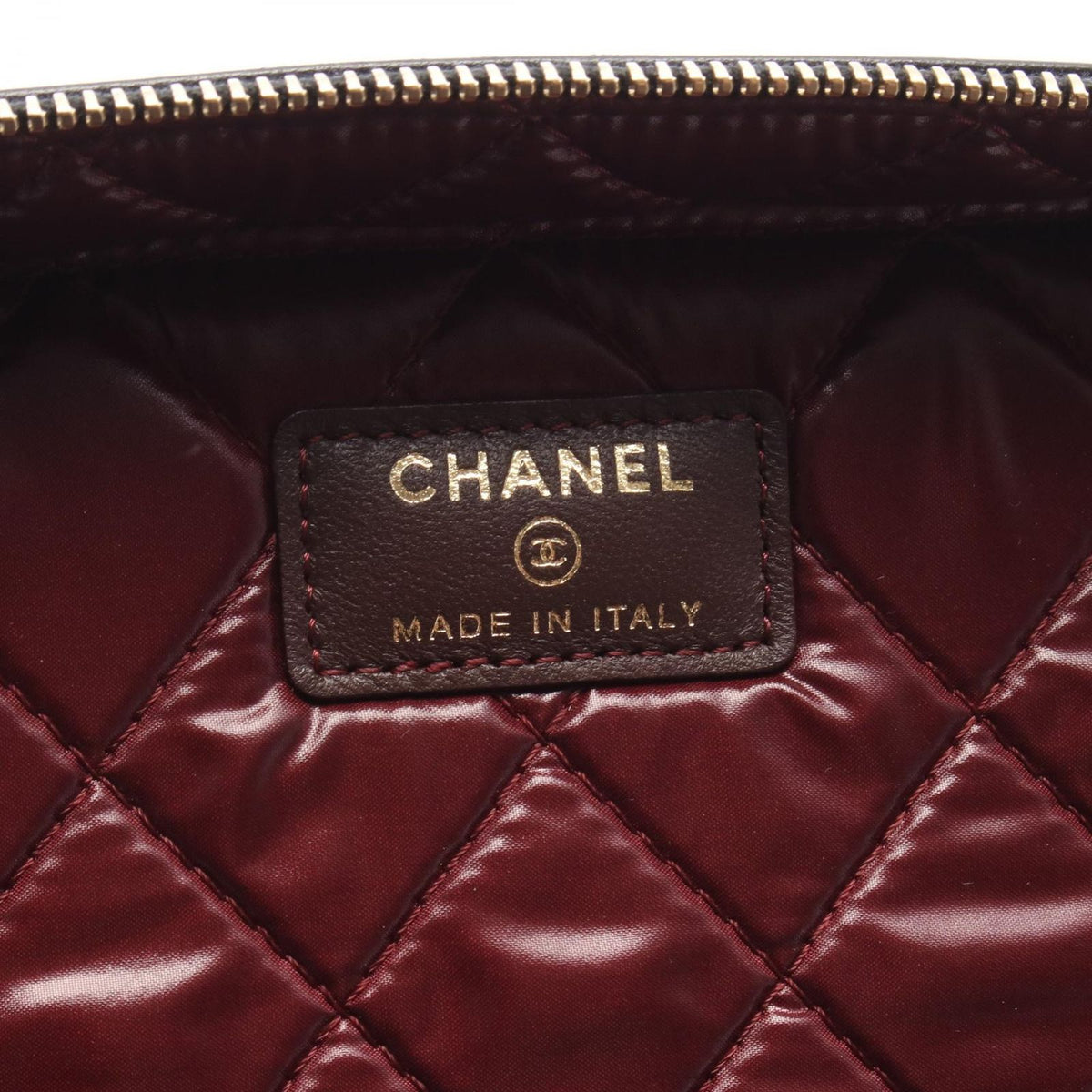 Chanel Handbag Quilted Black Lambskin Vanity Bag — view 4