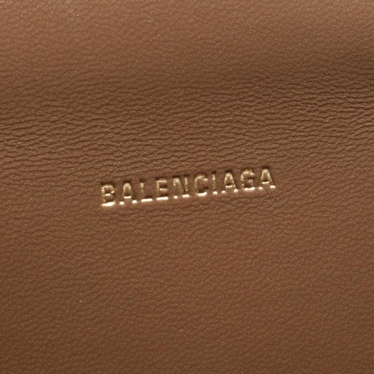 Balenciaga Handbag Hourglass XS 2-Way Beige Dark Brown BB Monogram — view 4