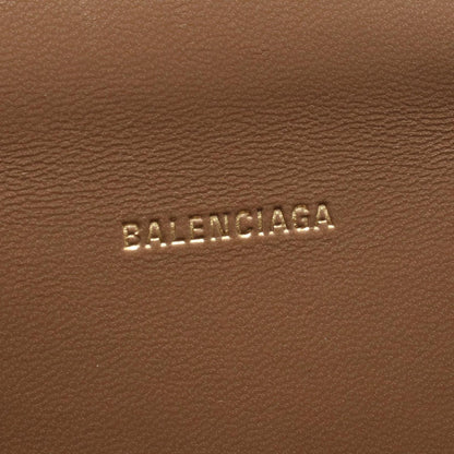 Balenciaga Handbag Hourglass XS 2-Way Beige Dark Brown BB Monogram — view 4