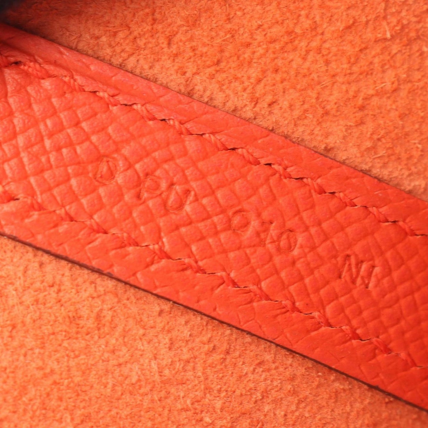 Hermes Handbag Picotin Lock MM Capucines Celeste Rouge Ash Leather Tresage — view 5