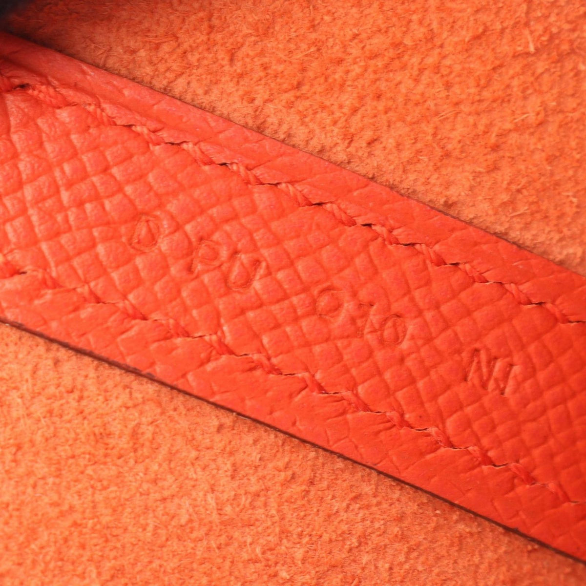 Hermes Handbag Picotin Lock MM Capucines Celeste Rouge Ash Leather Tresage — view 5