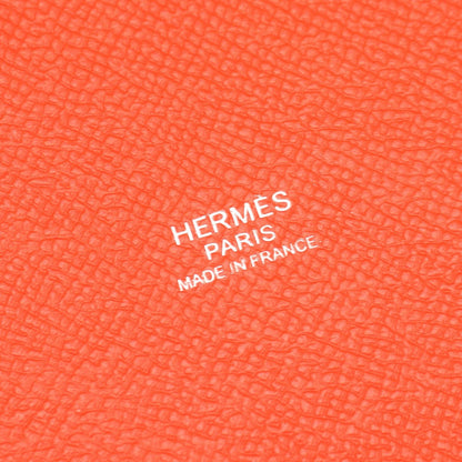 Hermes Handbag Picotin Lock MM Capucines Celeste Rouge Ash Leather Tresage — view 4