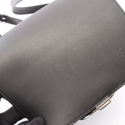 Hermes Shoulder Bag Della Cavalleria Mini Black Leather — view 7
