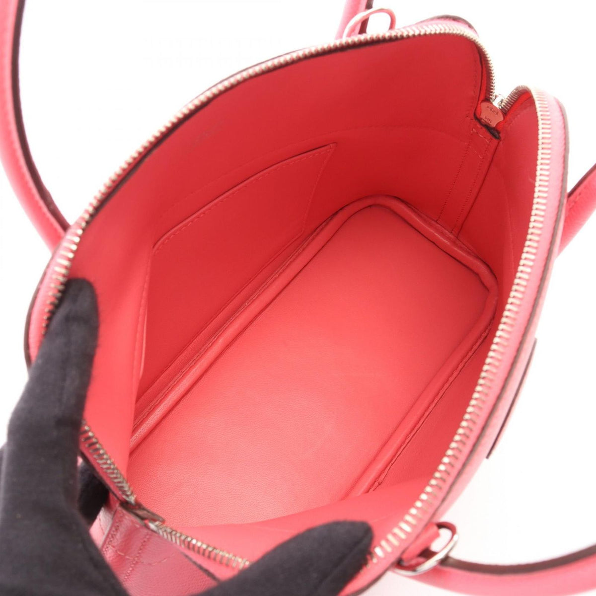 Hermes Handbag Bolide 27 Rose Azale Leather — view 3