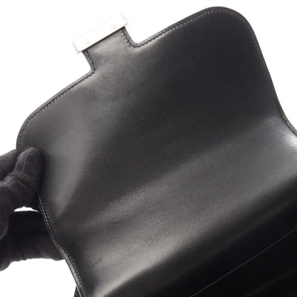 Hermes Shoulder Bag Constance 3 Mini Ombre Black Exotic Leather — view 6