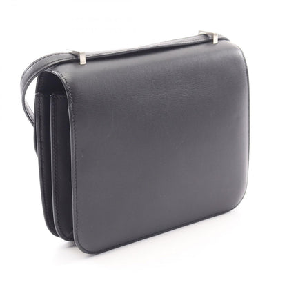 Hermes Shoulder Bag Constance 3 Mini Ombre Black Exotic Leather — view 2