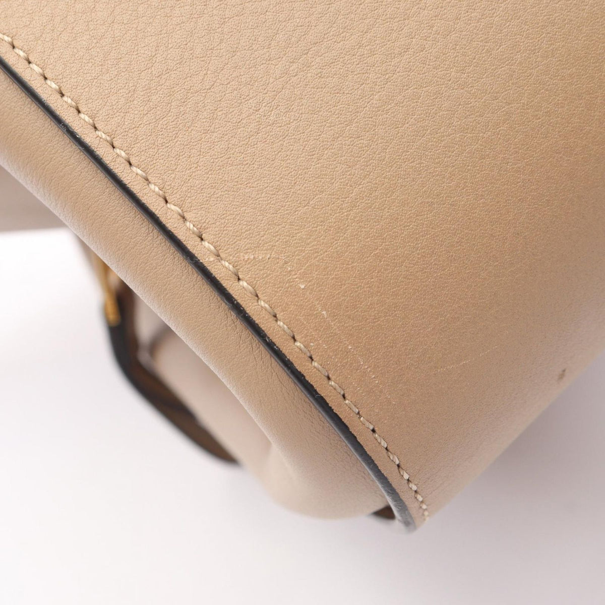 Loewe Handbag Hammock Bag Small 2-Way Beige Leather — view 8
