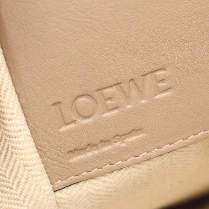 Loewe Handbag Hammock Bag Small 2-Way Beige Leather — view 4