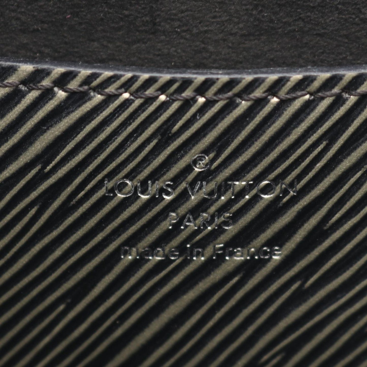 Louis Vuitton Shoulder Bag Twist MM Epi Metallic Silver Leather — view 4