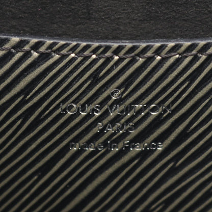 Louis Vuitton Shoulder Bag Twist MM Epi Metallic Silver Leather — view 4