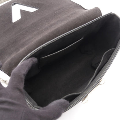 Louis Vuitton Shoulder Bag Twist MM Epi Metallic Silver Leather — view 3
