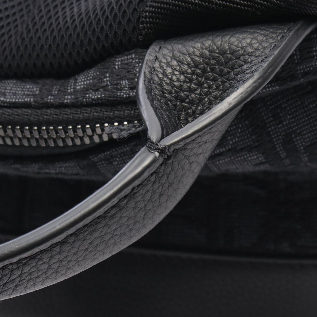 Dior Backpack 8 Oblique Black Dark Gray Canvas Leather — view 6
