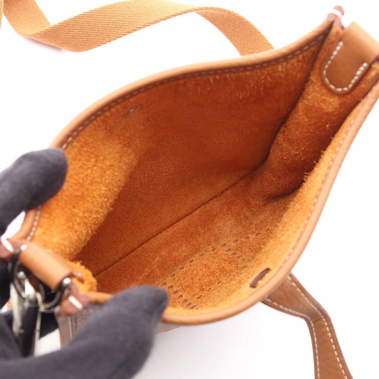 Hermes Shoulder Bag Evelyne TPM Amazon Gold TPM — view 3
