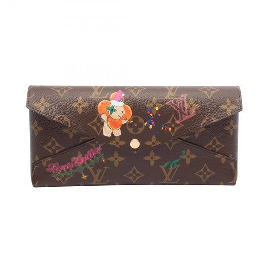 Louis Vuitton Clutch Kirigami Organizer Vivienne Frozen Orchid Brown