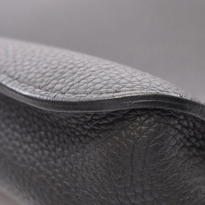 Hermes Shoulder Bag Steve Wright Black Leather — view 7
