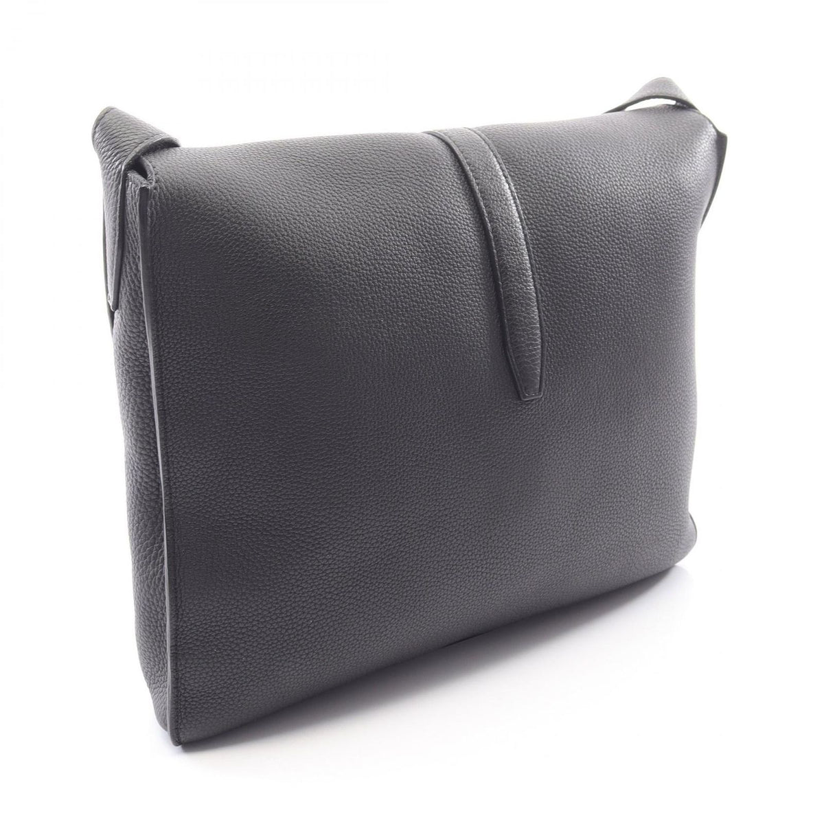 Hermes Shoulder Bag Steve Wright Black Leather — view 2