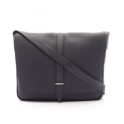 Hermes Shoulder Bag Steve Wright Black Leather