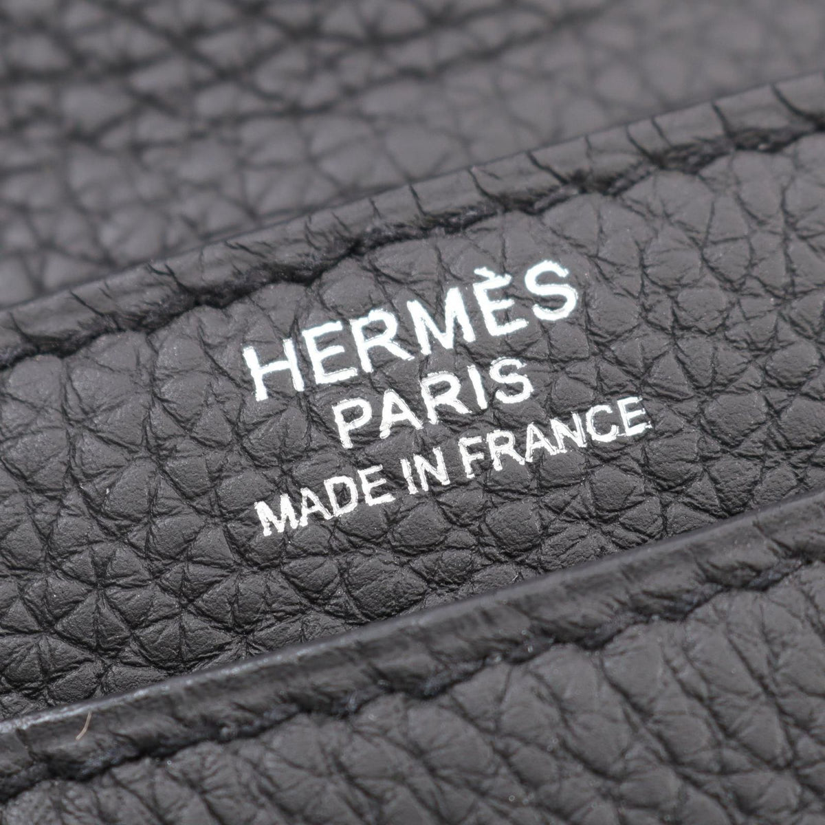 Hermes Shoulder Bag Steve Wright Black Leather — view 4