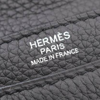 Hermes Shoulder Bag Steve Wright Black Leather — view 4